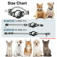thumbnail image 4 of Unique Bargains Waterproof Cat Collar for Airtag  Reflective Collar with Bell Breakaway Cat Collar for Airtag Holder Cat Collars Cat Collar for Apple Air Tag Grey, 4 of 7