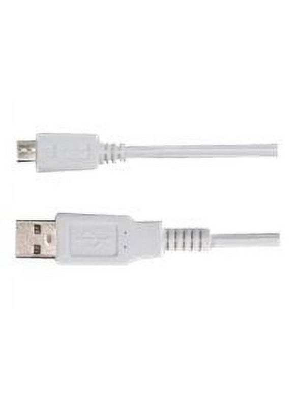 AUDIOVOX AH732R 3'White USB Micro-B Cable