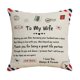 thumbnail image 1 of Fundas De Almohada Con Mensajes Para Familiares Y Amigos. Funda Decorativa Para Cojín De Sofá. Decoración Para El Hogar., 1 of 1