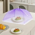 thumbnail image 4 of Reusable Mesh Food Cover Foldable Screen Protector for Cakes Fruits Picnic BBQ Parties 43cm by 43cm, 4 of 4