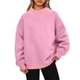 thumbnail image 3 of HAJWOH Mock Neck Sweatshirt For Women Oversized Turtleneck Sweater Long Sleeve Pullover Tops Fall Fashion Clothes, 3 of 7