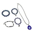 thumbnail image 3 of Blue Eye Beaded Bracelet, Blue Eye Bracelets Wide Applicability Stretch String  For Christmas For Wedding, 3 of 8