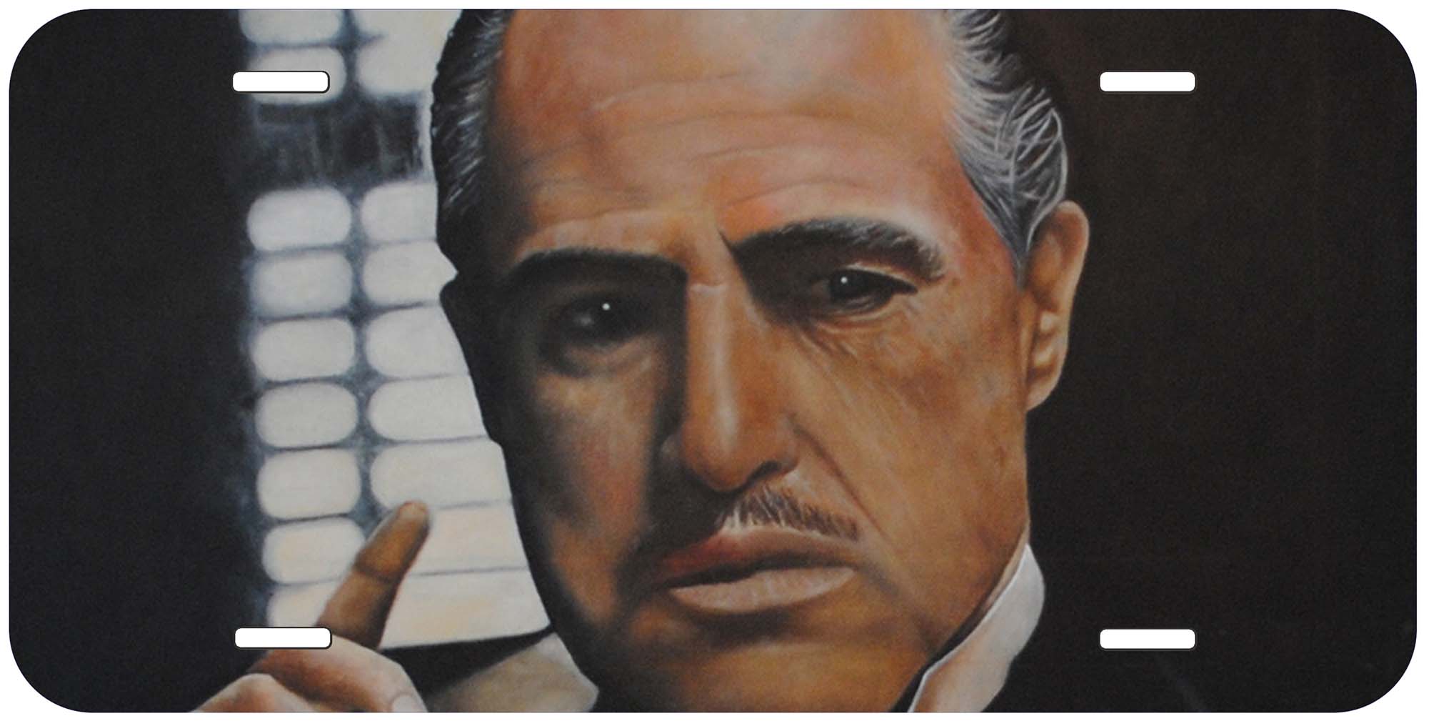 The Godfather Novelty Car Auto License Plate