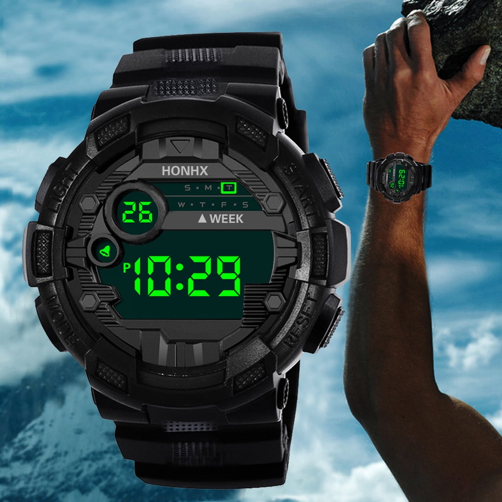 Botrong HONHX Luxury Mens Digital LED Watch Date Sport Men Botrong HONHX Luxury Mens Digital LED Watch Date Sport Men