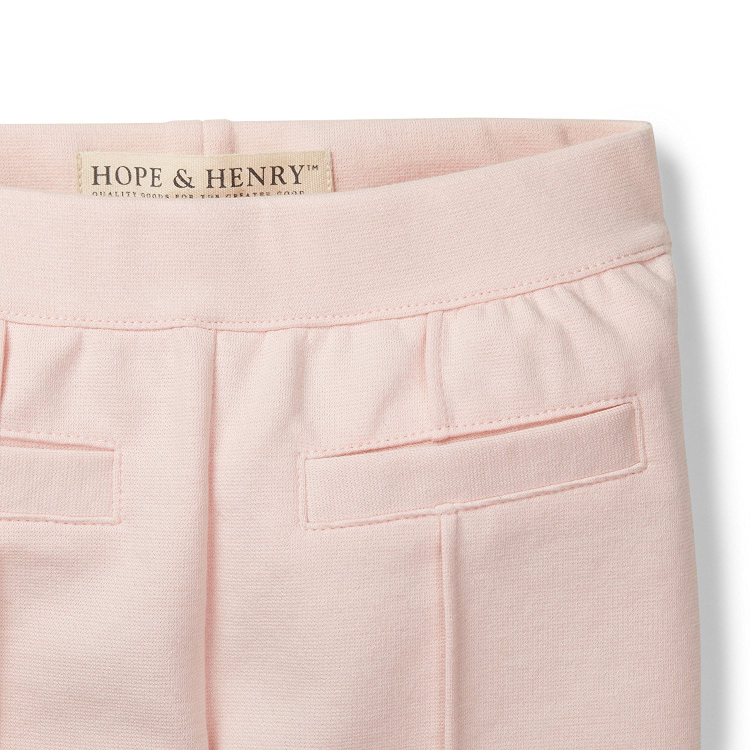 Hope and Henry Girls Button Cuff Ponte Pant