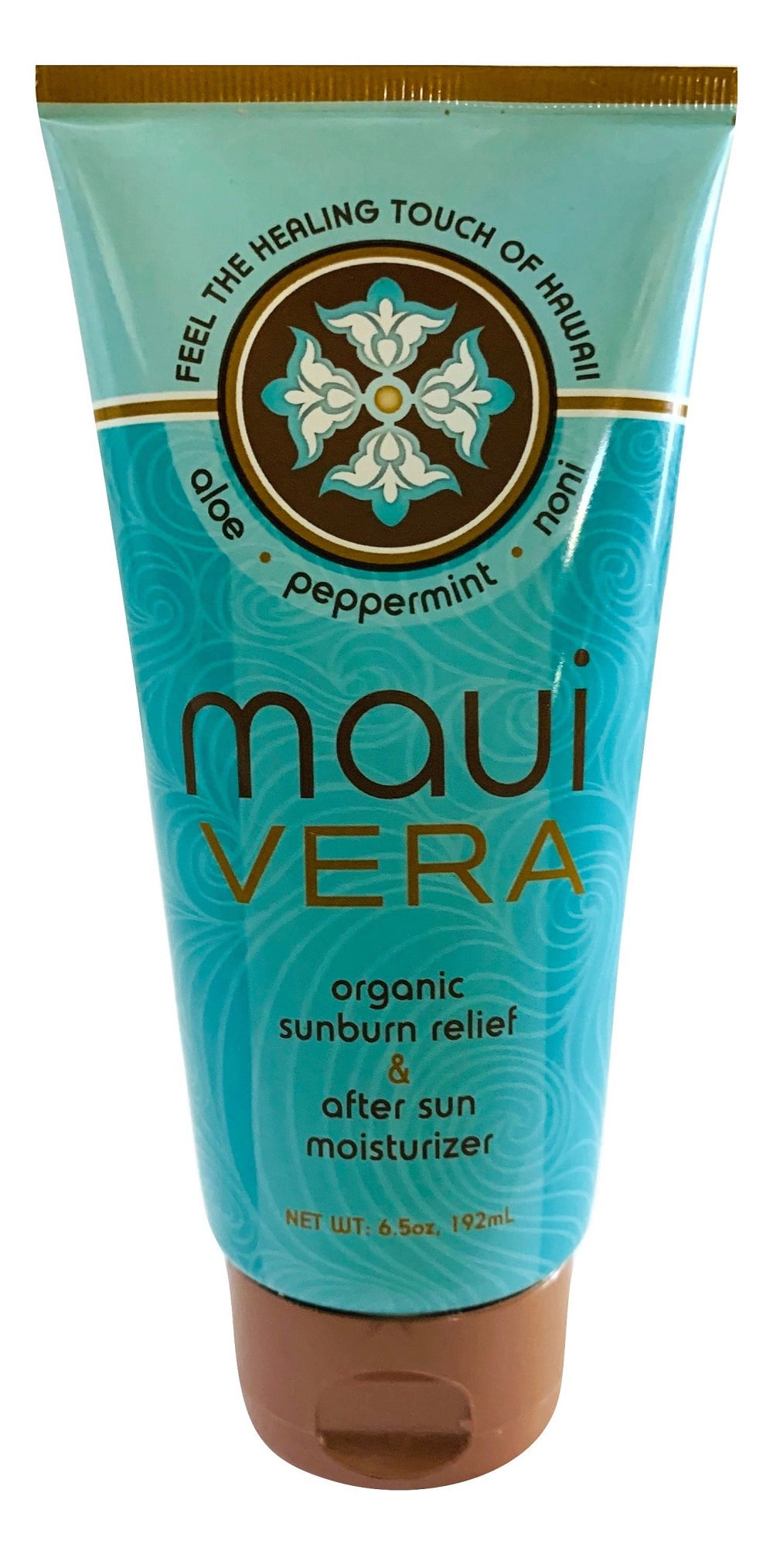 Maui Vera Organic Sunburn Relief & After Sun Moisturizer, 6.5 ounce