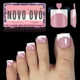 thumbnail image 1 of Extensión de uñas postizas NOVO OVO French Tip Uñas, 1 of 6