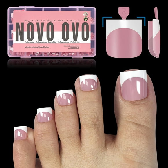 Extensión de uñas postizas NOVO OVO French Tip Uñas