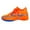 Orange, variant on Otqutp Boys Girls Soccer Cleats Youth Lace-Up Non-Slip Lightweight Sneaker Outdoor Training Football Baseball Athletic Shoes
