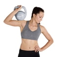 thumbnail image 4 of Tone Fitness Vinyl Kettlebell, 20 lb, 4 of 5