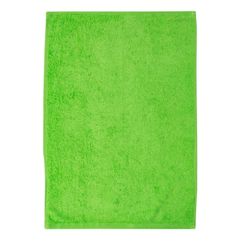 Cotton Terry Towels 16x27 Medium Weight Lime Green