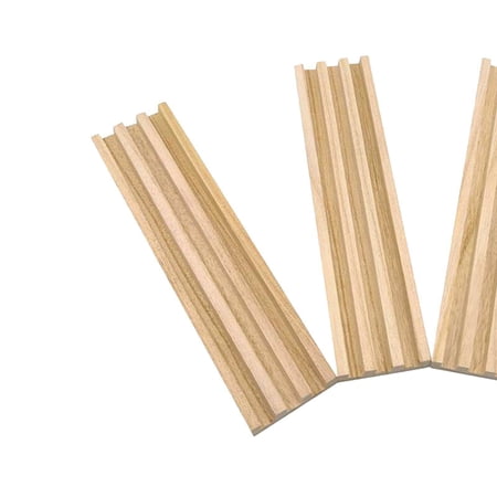 SUPPORTS DE PLAQUES en bois massif pour pr??sentoirs pour objets de