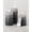Gradient Gray, variant on Flameless Candles Gradient Navy Blue 3-Piece Decor Set with Remote and Timer