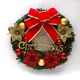 thumbnail image 3 of Corona navideña con plantas artificiales y bayas para colgar, decoración de pared para el hogar, fiesta de Navidad, decoración de Año Nuevo, 3 of 5