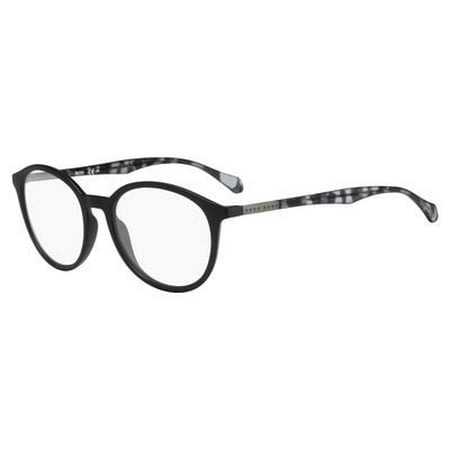 Acetate Temples Frame - Optical frame Hugo Boss Acetate Matt Black (BOSS 0826 YV4)