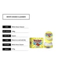 thumbnail image 4 of White Shoe Cleaner Paste 100g | Stain Remover for Sneakers, Leather, Canvas & Synthetic Shoes | Deep Cleaning, Long-Lasting Protection, Shoe Brightener | Includes Cleaning Sponge, 4 of 9