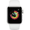 thumbnail image 2 of Pre-Owned Apple Watch Series 3 38MM Silver - Aluminum Case - White Sport Band ( Grade B), 2 of 4