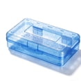 thumbnail image 2 of Pencil Box, Large Capacity Clear Pencil Case, 1 Pack Hard Pencil Case, Clear Crayon Box with Snap-tight Lid Stackable Design, Plastic Storage Box for Office Supplies, 2 of 7