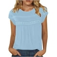 thumbnail image 3 of Avtoify Women's Summer V-Neck Solid Color Linen Long Sleeve Cardigan Top Long Sleeve V-Neck Top/Shirt Women's Top, 3 of 8