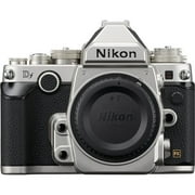 Nikon Df 16.2MP 3.2-Inch LCD Digital SLR Camera (Body, Silver) - 1526