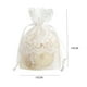thumbnail image 4 of Matsuzay Yarn Polyester Gift Bag Replacement Portable Drawstring Lace Handmade Pouch Chocolate Exquisite Candy Sugar Embroidery Type1, 4 of 6