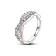 thumbnail image 1 of 2023 Anillo de bodas 925 Anillos de dedo de plata para mujer Flor infinita Princesa Wishbone Corazón Anillo de compromiso Anillo popular Tan Jianjun unisex, 1 of 2