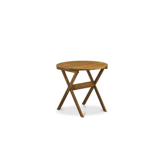 Outdoor Patio Dining Set - 3 Piece Acacia Wood Folding Table & Chairs