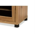 thumbnail image 7 of Baxton Studio Beasley Modern and Contemporary Oak Brown Finished Wood 1-Drawer TV Stand, 7 of 7