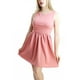 thumbnail image 1 of Vestido Casual Corto Plisado Falda Circular De Tirantes Sexy THE DIFFERENT SOCIETY Side B collection Vestido corto, muy femenino, casual, formal., 1 of 4
