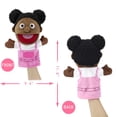 thumbnail image 3 of Marionetas de mano FIMIGID para miembros de la familia, estilo africano, 30 cm, 3 of 6