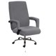 thumbnail image 5 of Yuarrent Funda para silla antisuciedad, elástica, para fiesta, playa, hogar, Hotel, oficina, dormitorio, sillón, funda protectora extraíble a prueba de Cubiertas para muebles de jardín Gris L Yuarrent HA066527-09, 5 of 6