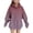 Light Violet, variant on YunPes Gradient Oversized Hoodie for Girls Trendy Long Sleeve Hooded Sweatshirts with Pockets Teen Casual Preppy Pullover