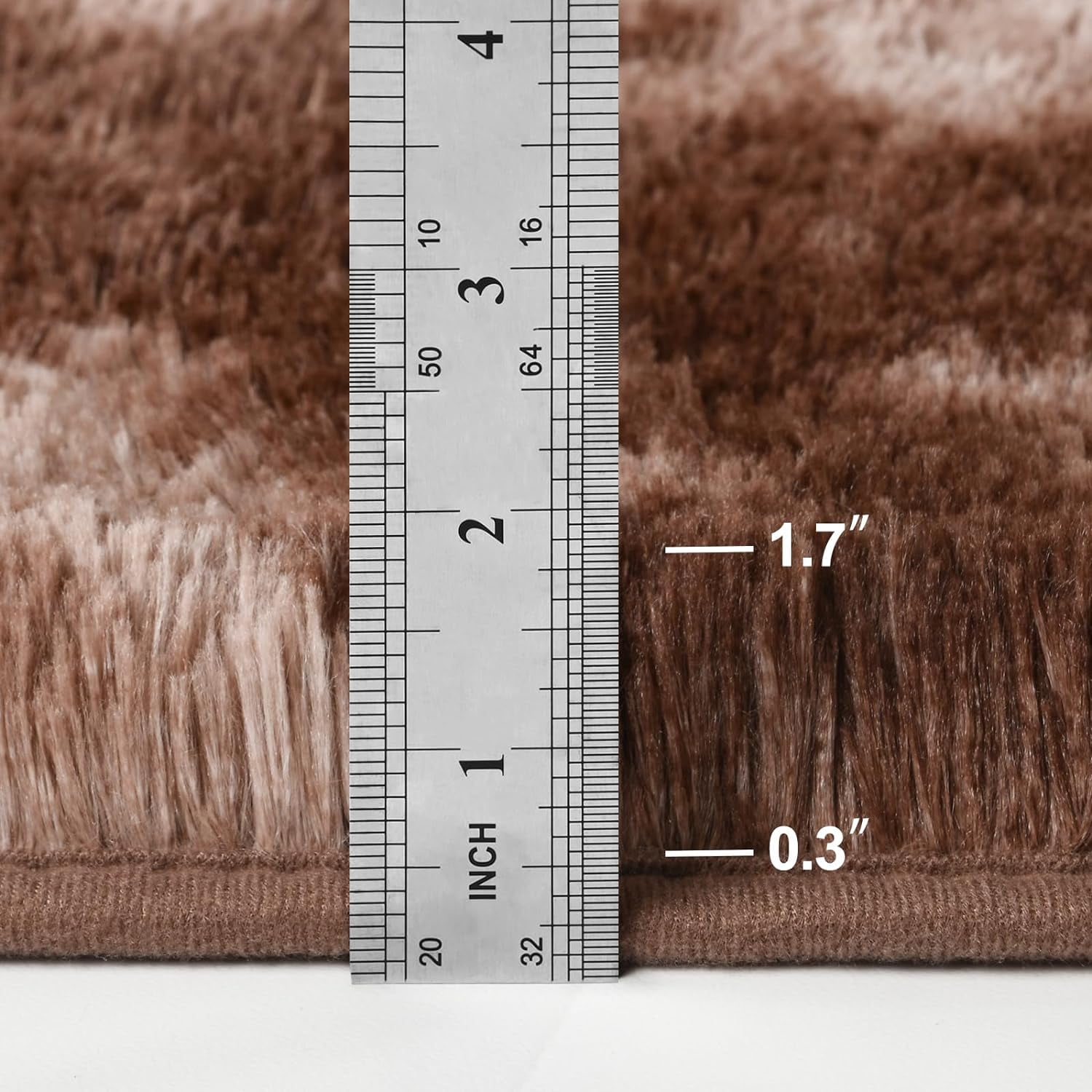Noahas Fluffy Area Rug for Living Room Bedroom, 5 x 8 Tie-Dyed Coffee Rug Fuzzy Non-Slip Modern Carpet Ultra Soft Faux Fur Rugs for Dorm Kids Room Home Decor