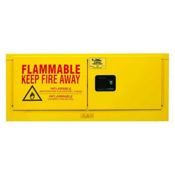 Condor Flammable Liquid Safety Cabinet,18-1/8in 45AE84
