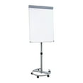 thumbnail image 3 of Sunnydaze Adjustable Magnetic Whiteboard Easel, 27.5" x 78", with Wheels, 3 of 15