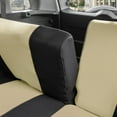 thumbnail image 6 of TLH Beige Full Coverage Flat Cloth Seat Covers Rear, Universal Fit for Cars, Auto, Trucks, SUVs, 6 of 7