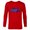 New Red, variant on Star Wars Logo Retro 90s Twinkling Stars - Long Sleeve T-Shirt for Men -Customized-White