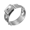 thumbnail image 4 of Stainless Steel Crimp Fittings Single Ear Hose Clamps Hose Clamp Rings Set Of 10 For Secure Pex Pipe Connections, 4 of 5