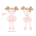 thumbnail image 2 of Gloveleya Princess Tutu Doll Primera muñeca bebé para niñas Muñecas Suaves Vestido Rosa Perfecto para niñas de 1 a 4 años con Bolsa de Regalo de 14 Pulgadas, 2 of 5
