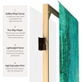 thumbnail image 4 of Red Lantern 6 ft. Tall Water Bird Canvas Room Divider, Freestanding, Multicolor - 3 Panel, 4 of 5