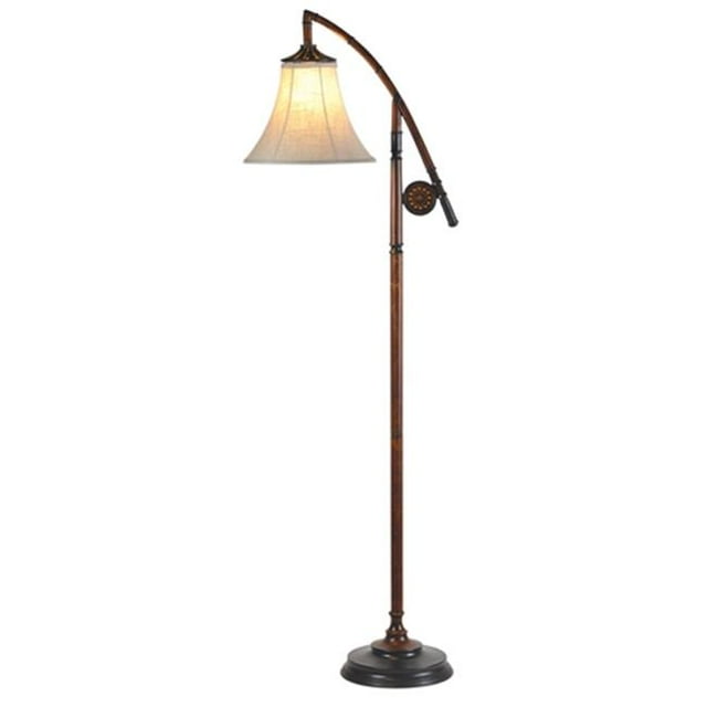 Lampe de Sol à Tige et Enrouleur 64 Po.