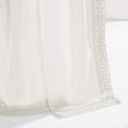 thumbnail image 3 of Rosalie Window Curtain Panels White Set 54X84, 3 of 6