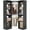 Black, variant on Homieasy Corner Closet System with 12 Shelves, 40" Large Corner Closet Organizer System with 2 Hanging Rods, Versatile 6-Tier Walk-in Closets for Corner Space, White