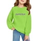 thumbnail image 1 of Moonsky Sudadera de cuello redondo Pop De-on - Sudadera de manga larga con estampado del cantante HUNTR/X - Sudadera de cuello redondo y manga larga para hombre y mujer Verde fluorescente 150, 1 of 4