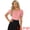 Red, variant on DARING DIVA Woman's Peasant Ruffles Puff Sleeve Gingham Plaid Top XS Red
