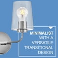 thumbnail image 3 of 853454CM-CL Lark Kline - 48W 4 LED Large Bath Vanity-11 Inches Tall and 33 Inches Wide-Chrome Finish, 3 of 9