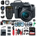 thumbnail image 1 of Canon EOS 77D Appareil Photo Reflex Numérique avec Objectif 18-135mm USM (1892C002) + EF 24-70mm + Plus, 1 of 7