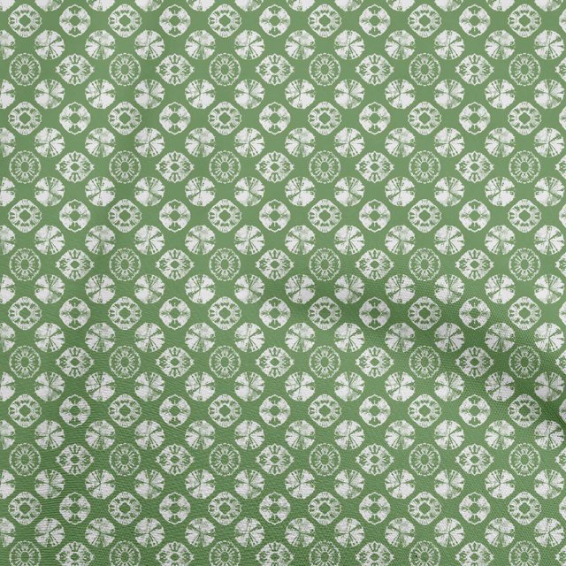 oneOone Tissu Coton Vert Poire, 42 Pouces de Large