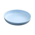 thumbnail image 1 of destyer Unbreakable Round Plate Nordic Style Wheat Straw Fruit Festival Dishes Smooth Edge Solid Color Plates Tableware Kitchen Blue 21cm, 1 of 8