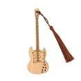 thumbnail image 4 of stanreset Page Marker Small Bookmark Guitar Pattern Multipurpose Decorations Offices Accessories Small Fixers Bamboo Stationery As shown 1Set, 4 of 6